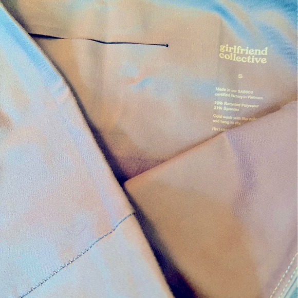 Pastel Blue Girlfriend Collective High Waist Compressive Leggings - Picture 3 of 3